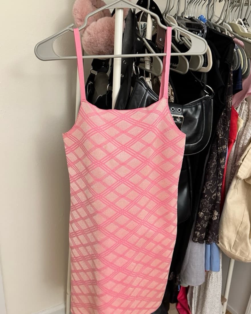 Zara Pink Mini Dress - Image 3
