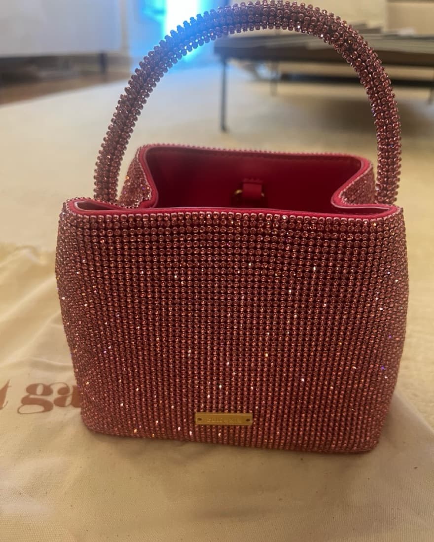 Cult Gaia Selene Top Handle Pink Purse - Image 3