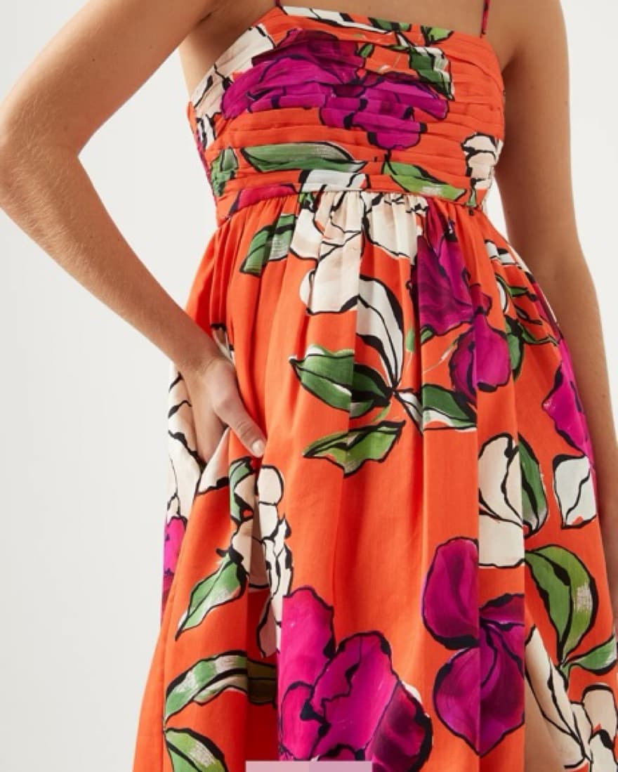 AJE Monument Tulip Maxi Dress - Image 4
