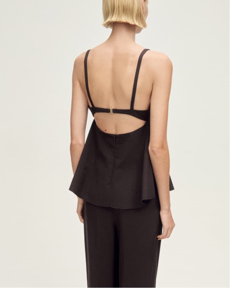 Mango V Neck Top - Image 2