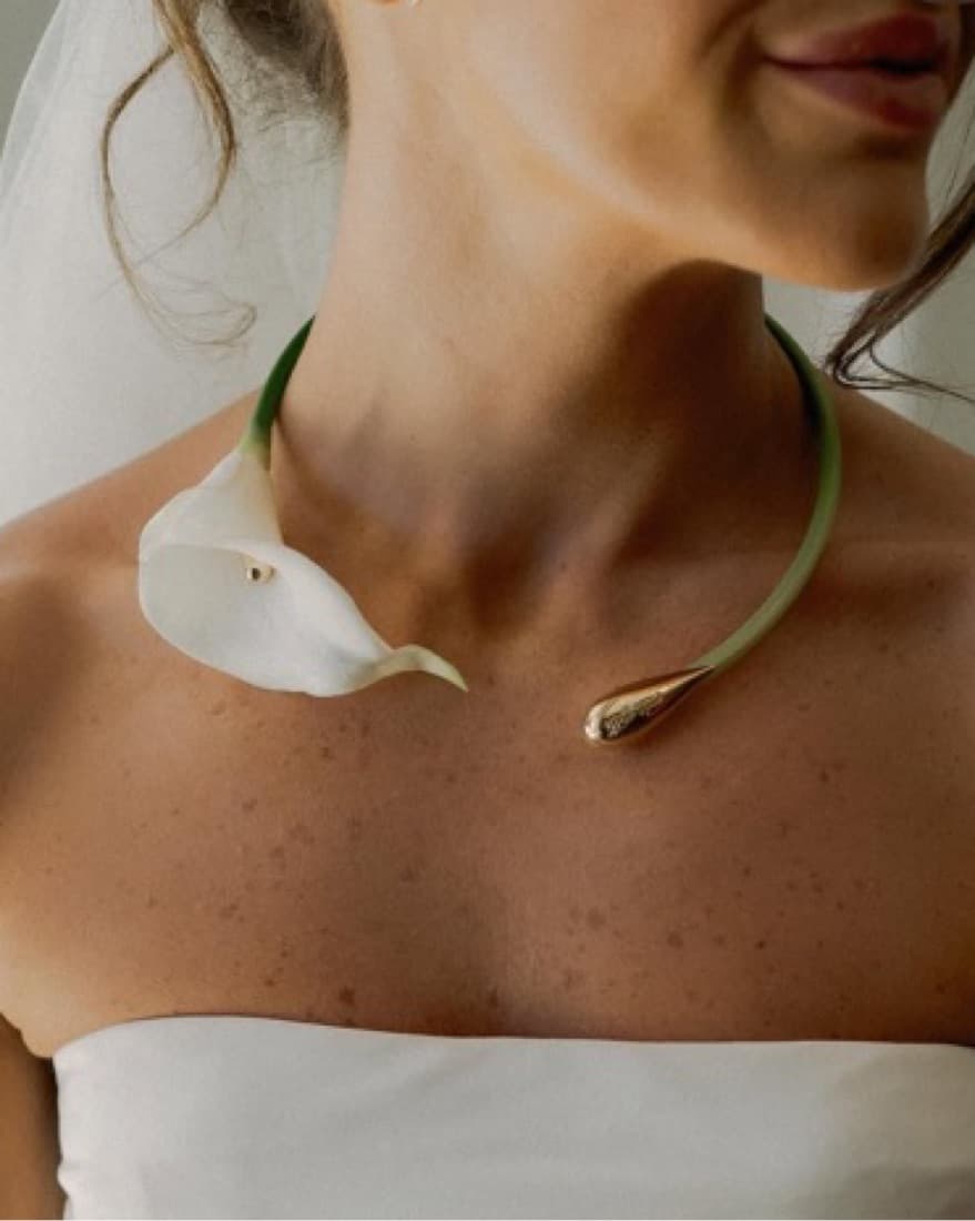 Cult Gaia Flower Lily Choker - Image 1