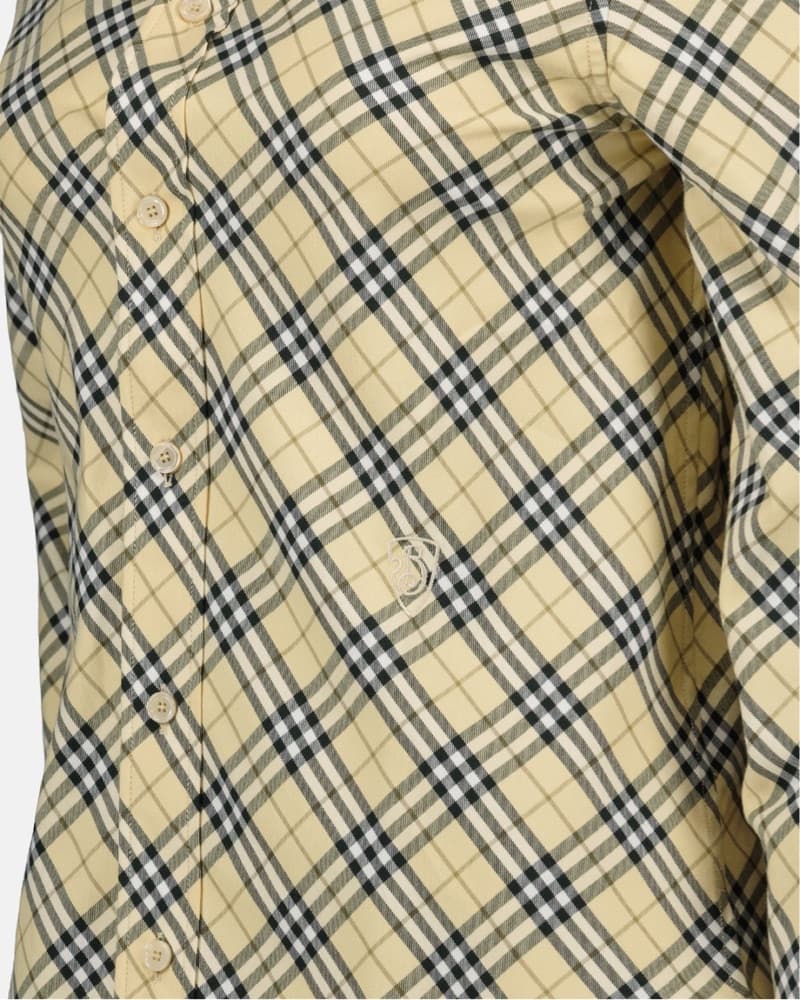 Burberry IP Check Long Sleeve Shirt - Image 4