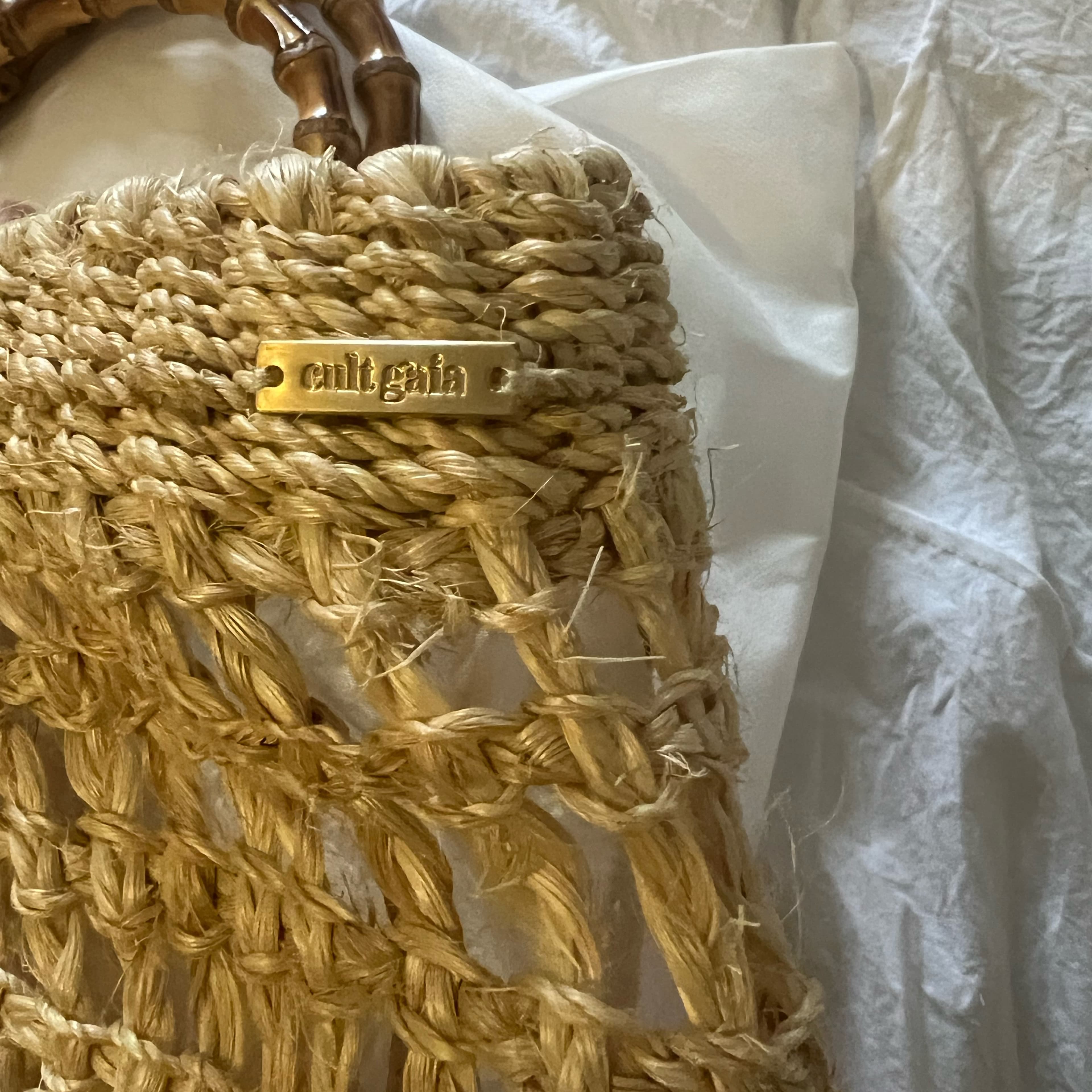 Cult gaia Raffia Tote  - Image 4