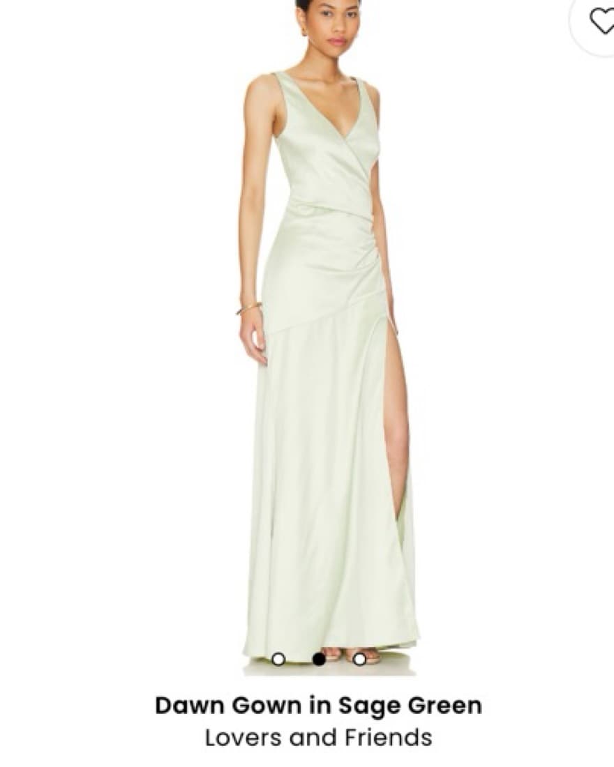 Dawn Gown in Sage Green  - Image 2