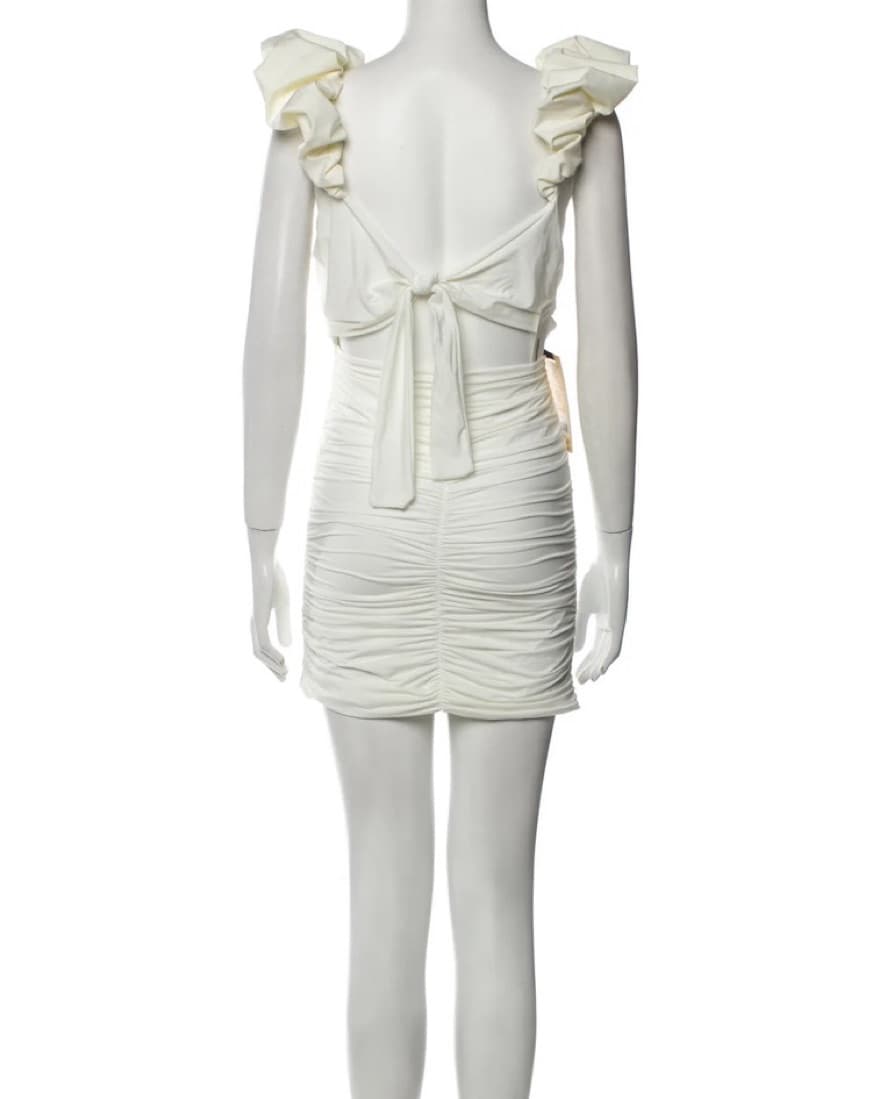Maygel Coronel V-neck Mini Dress - Image 3