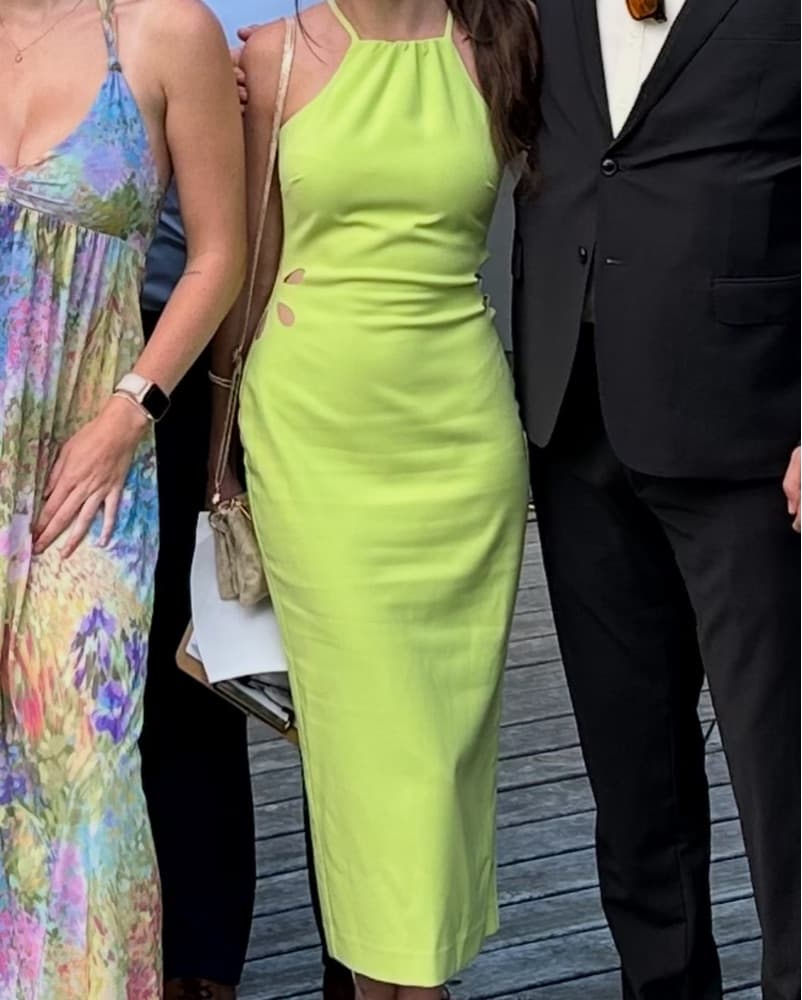LIKELY Becky Dress in Green Glow  - Image 5