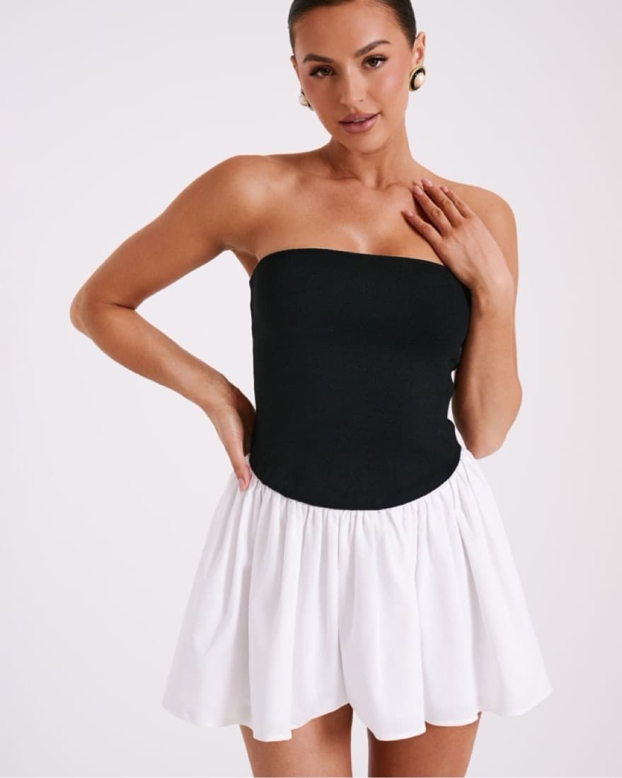 Meshki strapless Dress - Image 1