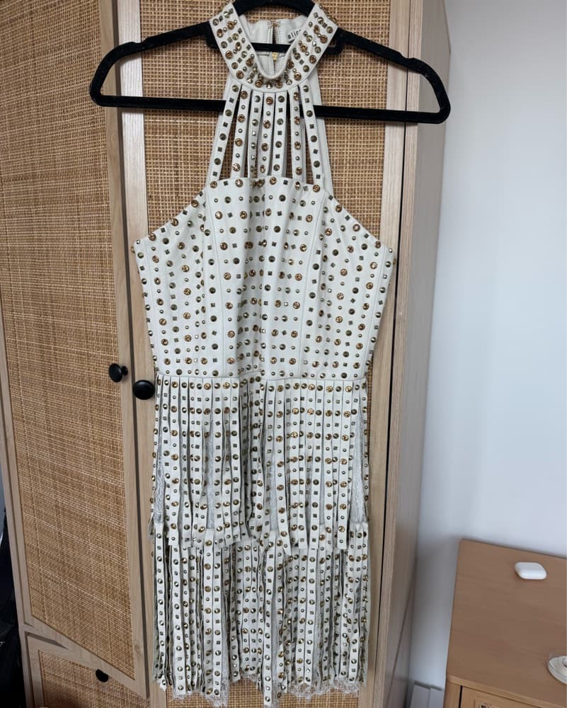 Alice and Olivia Embellished Mini  - Image 3