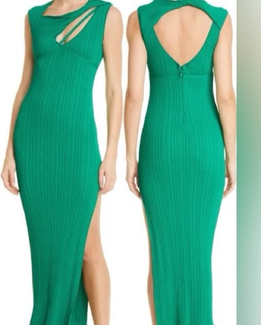 AKNVAS Green Sevrine Dress - Image 6