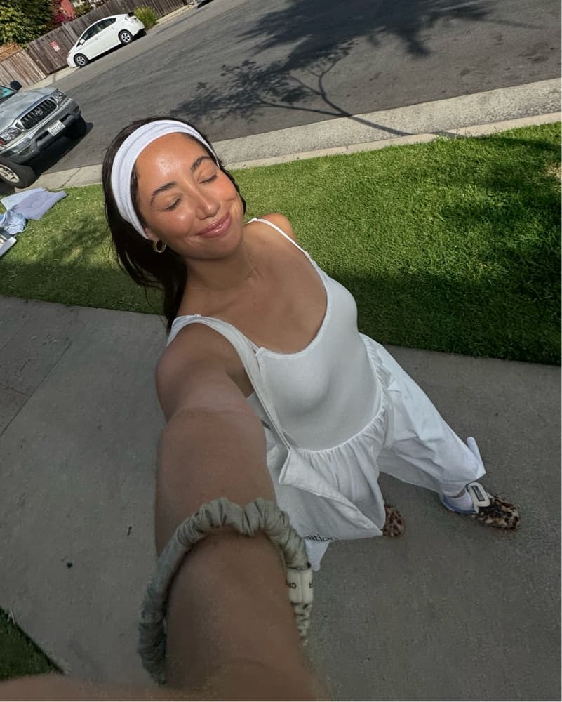 White Drop Waist Maxi Dress - Image 2