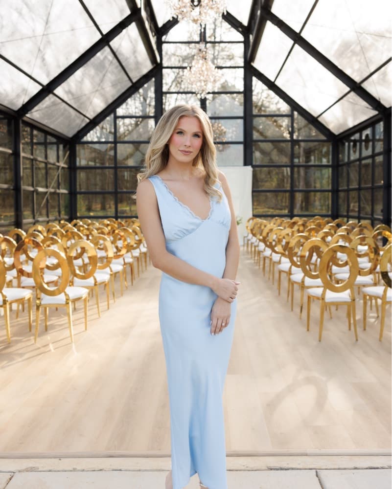 Something blue Slip Dress - Image 1