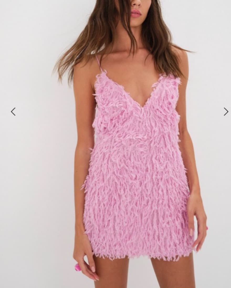 For Love & Lemons Pink Kamara Mini Dress - Image 2