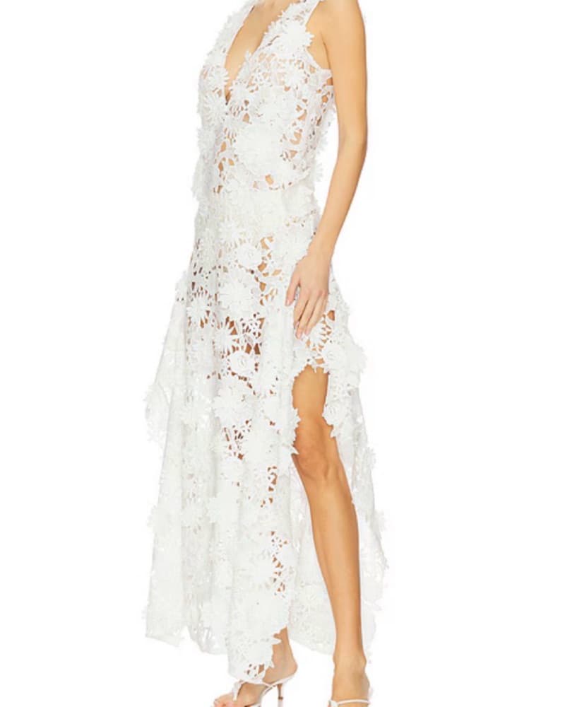 AKNVAS Floral Lace Dress - Image 2