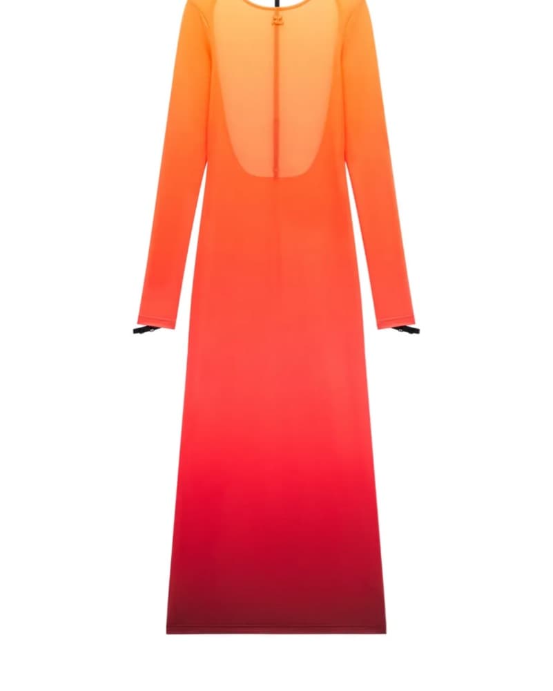 Courreges Orange Dress - Image 3