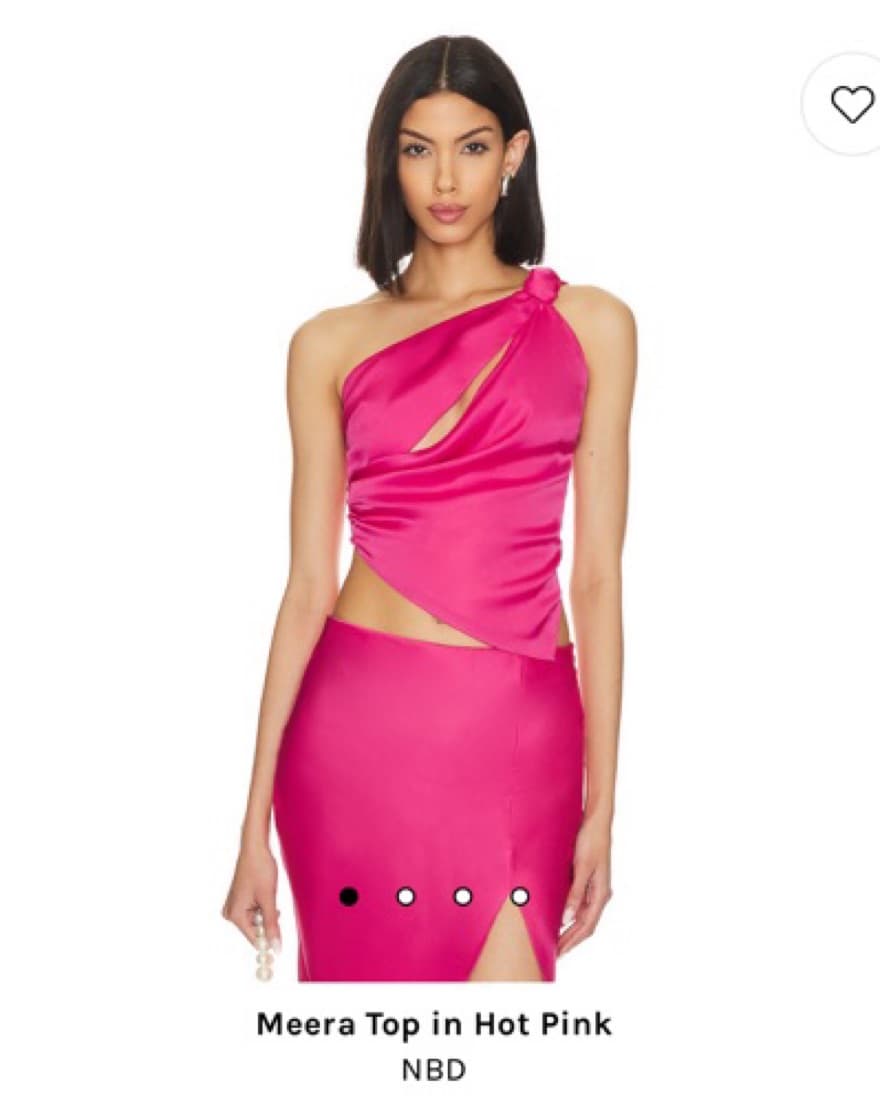 Revolve Pink Skirt Set  - Image 2