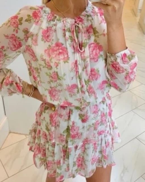 LoveShackFancy Popover Dress - Image 2