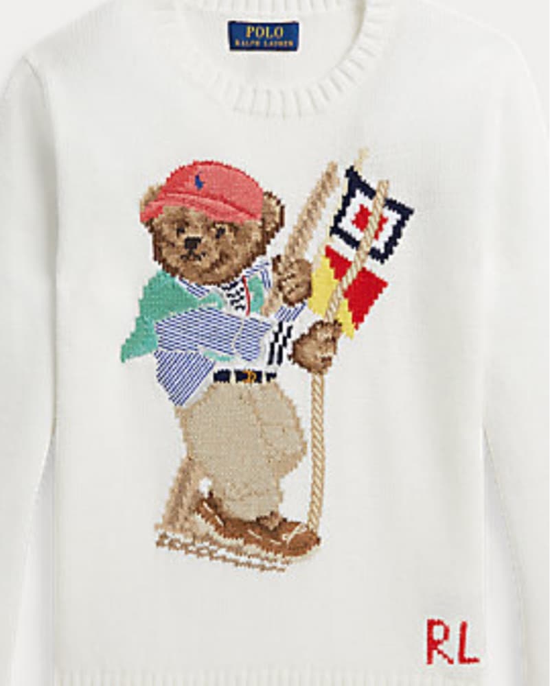 Polo Ralph Lauren Bear Sweater - Image 2