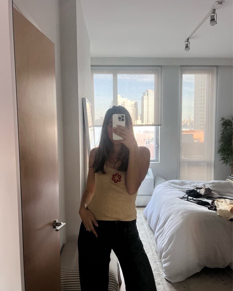 Asta Resort Gold Tank Top - Image 1