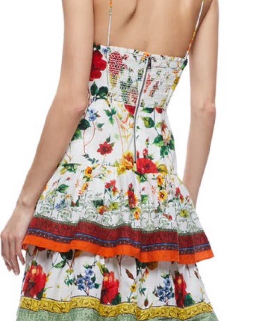 Alice + Olivia Valencia Floral Dress - Image 3
