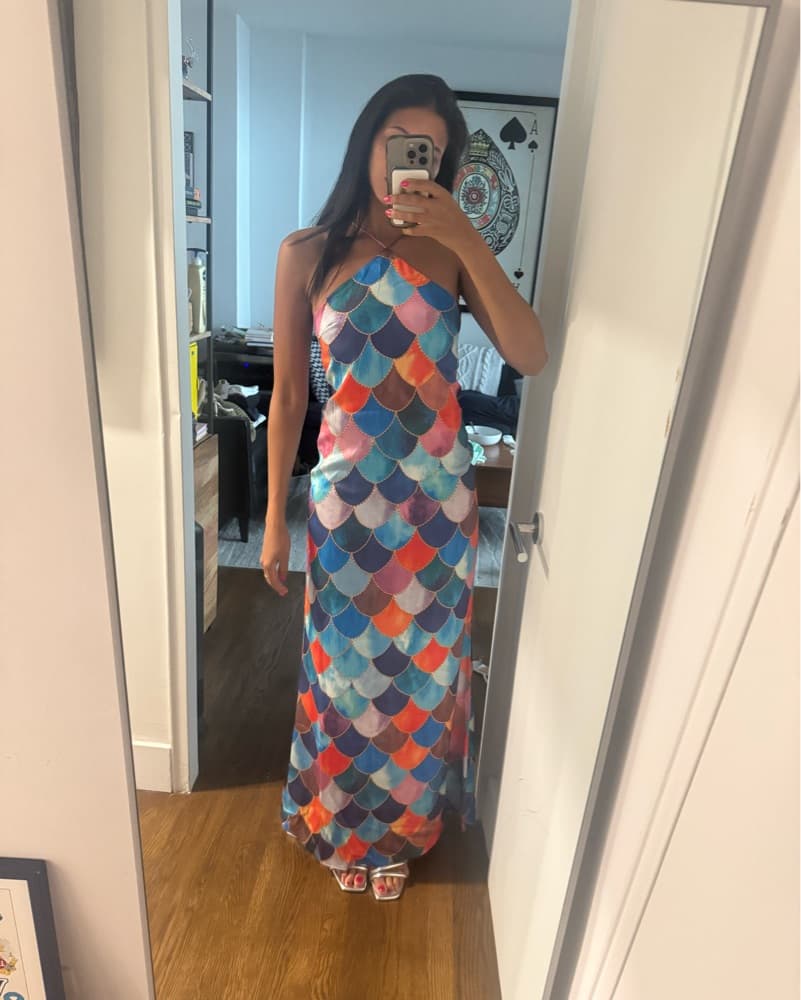 Fishscale mermaid Dress - Image 2