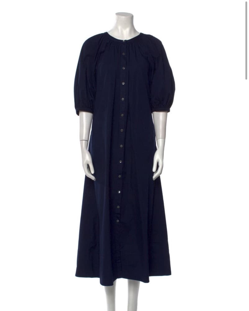 Staud navy Long Dress - Image 2