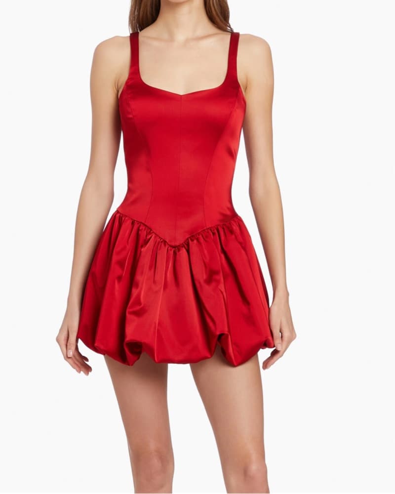 Amanda Uprichard Red Dress - Image 4