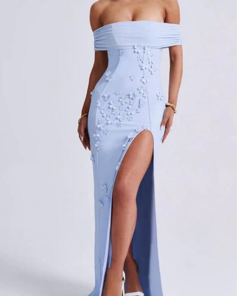 Blue Formal Dress (petite) - Image 1