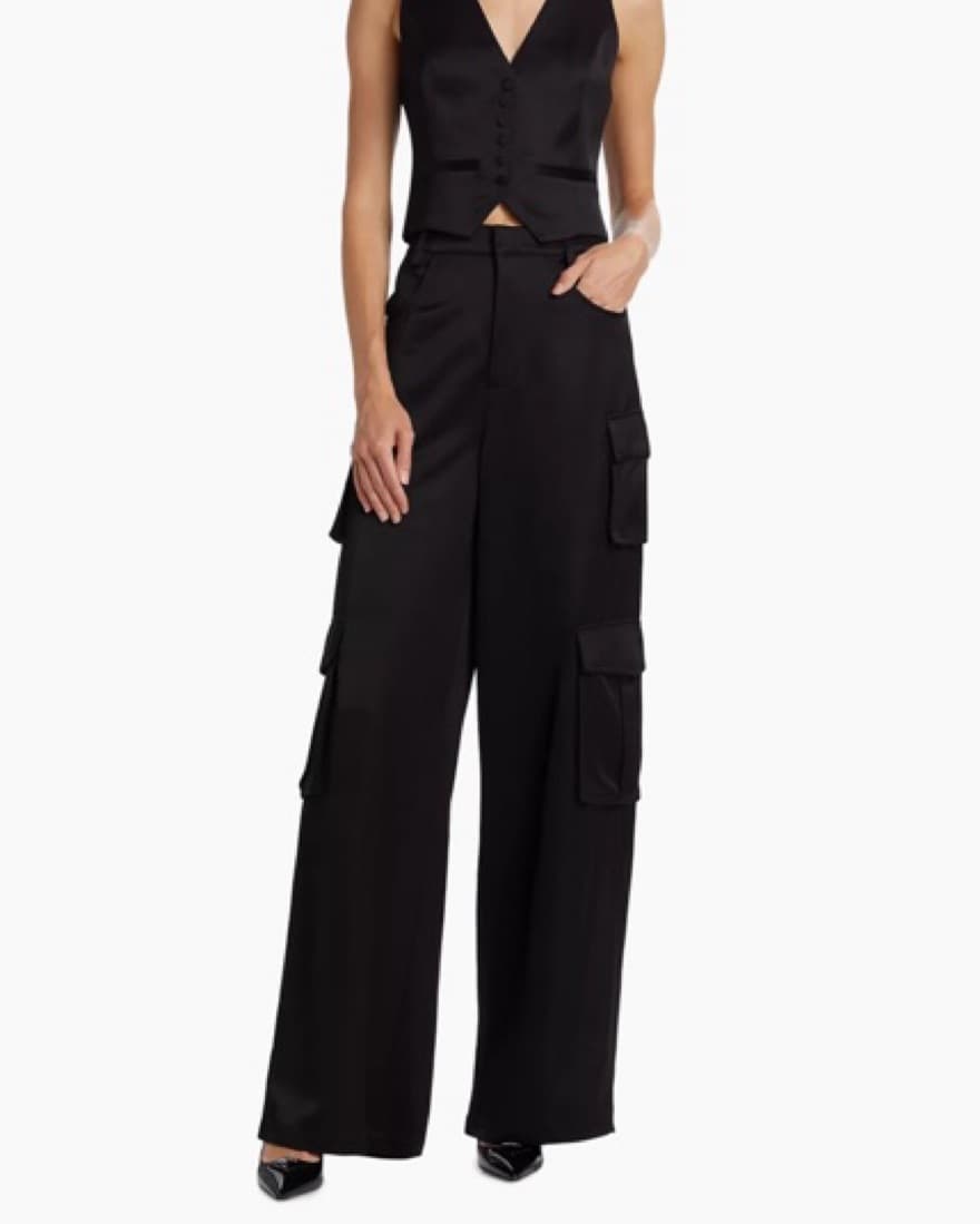 Favorite Daughter Satin Cargo Pants  - Image 2