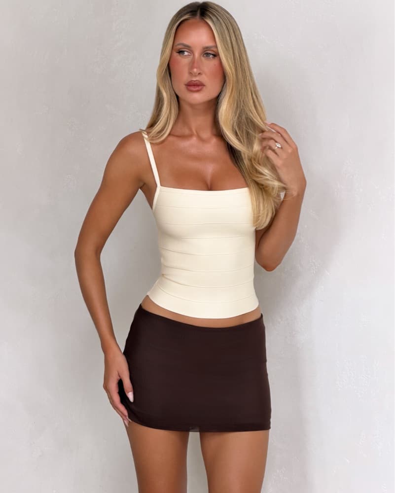 Tiger Mist cream bandage top - Image 4