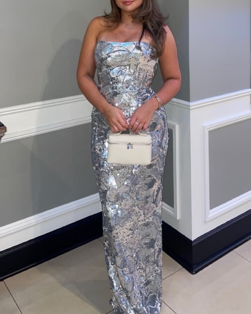 HELSI Silver Gown  - Image 4
