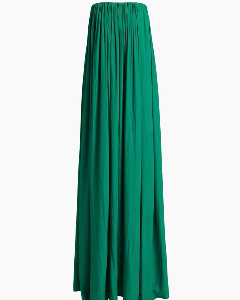 ALC Green strapless Dress  - Image 2