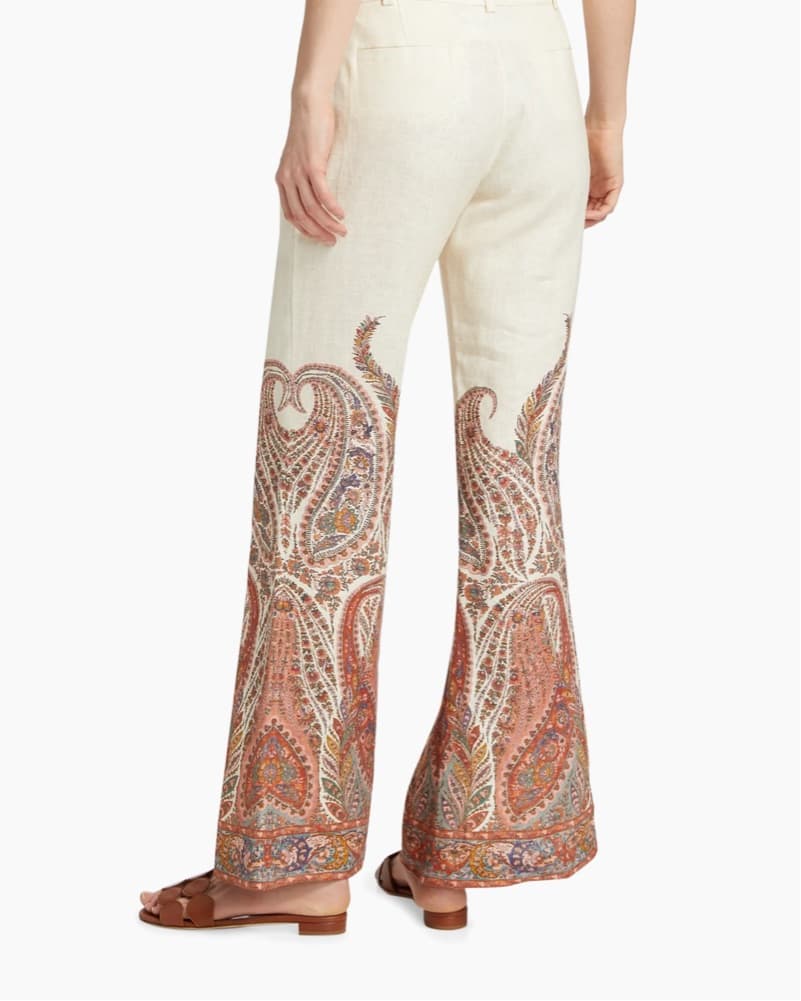 Zimmerman Cream Paisley Pant - Image 5
