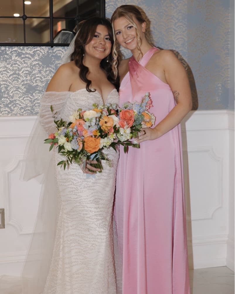 Finch Halterneck Dress in Pink Blush - Image 4