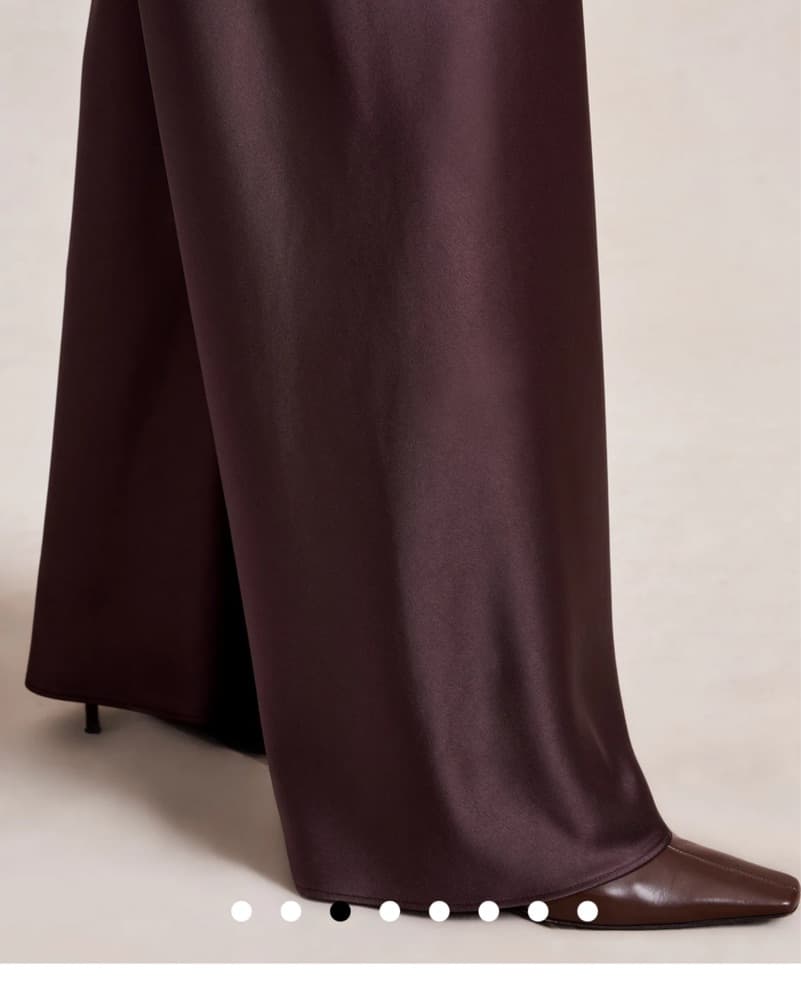 La Ligne Satin Colby Pants - Image 4