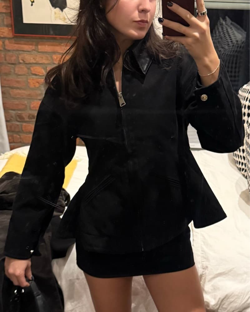 Black Jacket And Skirt Set From Revolve - Image 3