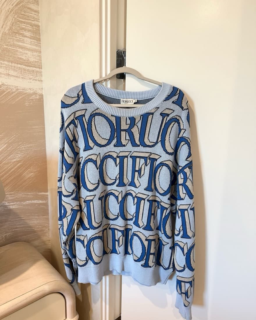 Fiorucci Logo Knitted Sweater - Image 4