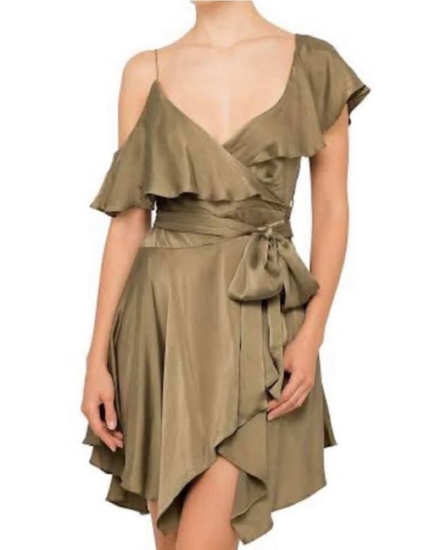 Zimmerman Olive Suede wrap - Image 1