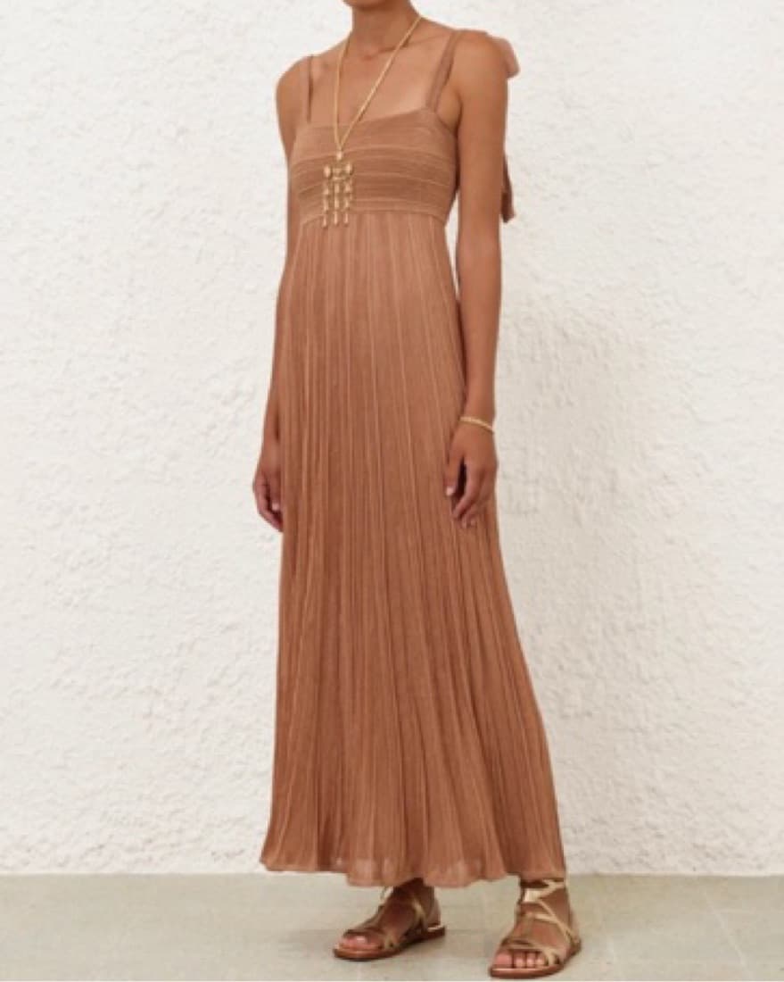 Zimmermann Ottie Metallic Dress - Image 1