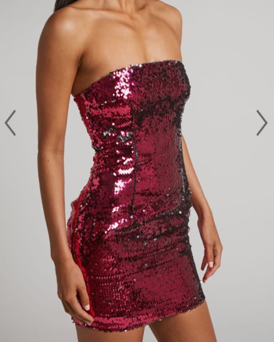 SICAH MINI SEQUIN DRESS - Image 3