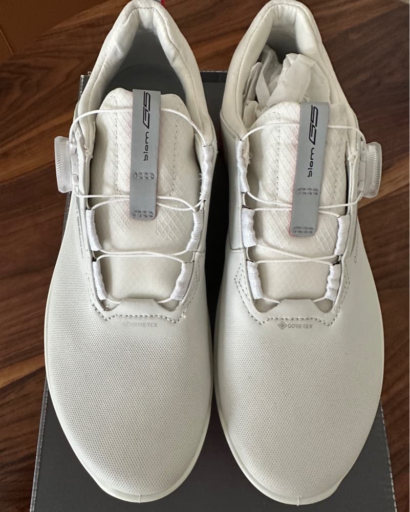 White Ecco Golf Shoes  - Image 1