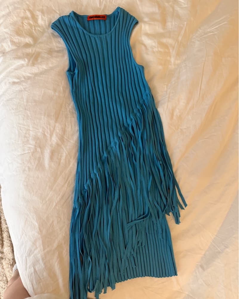 Simon Miller Fringe Mini Dress - S - Image 2