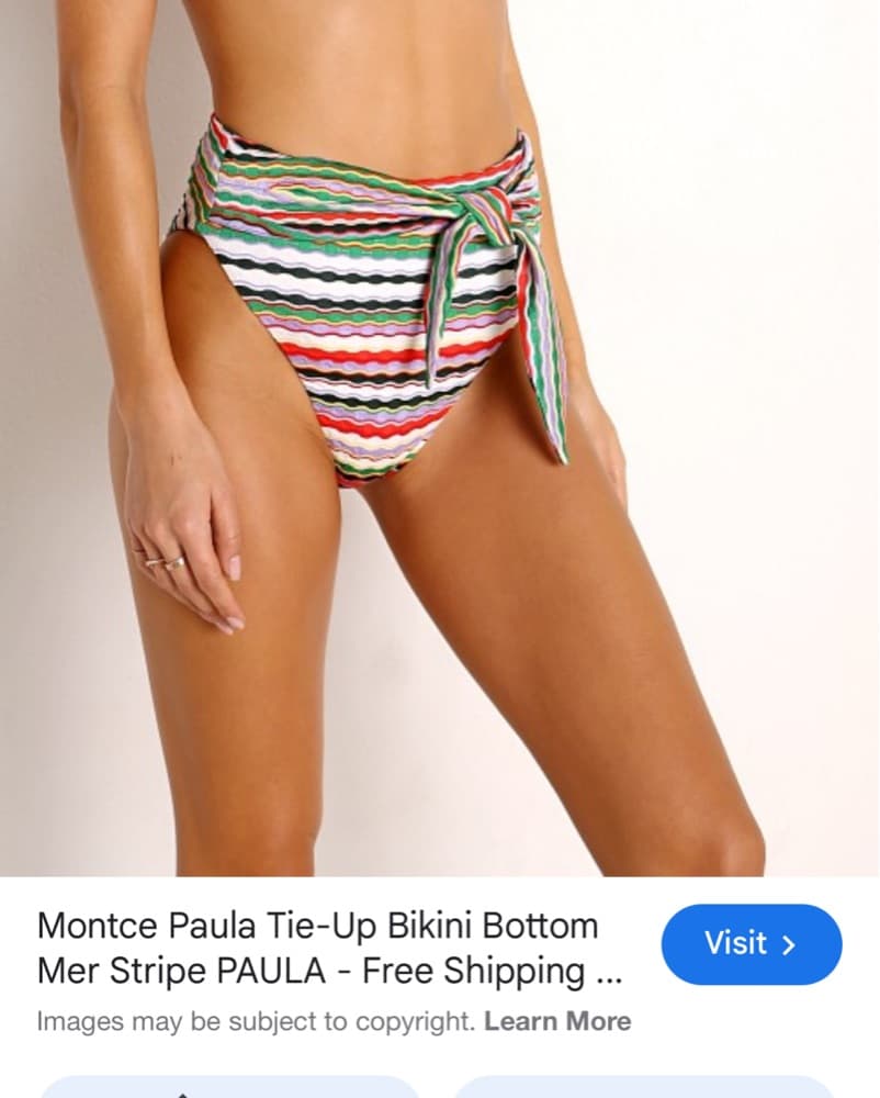 Montce Summer Mer Stripe Swimsuit  - Image 3