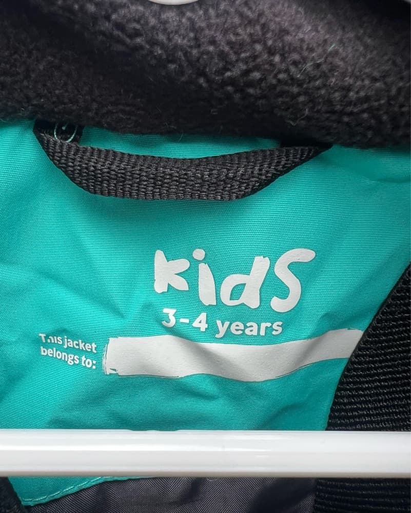 Kids Winter Jacket & Bib - Size 3-4y - Image 3