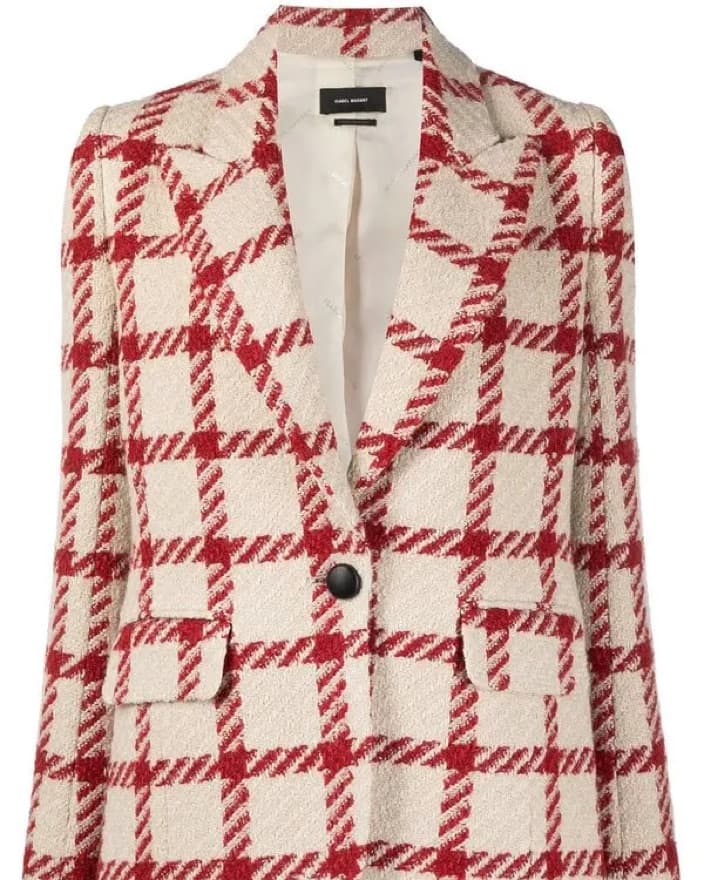 Isabel Marant Tweed Blazer Jacket - Image 2