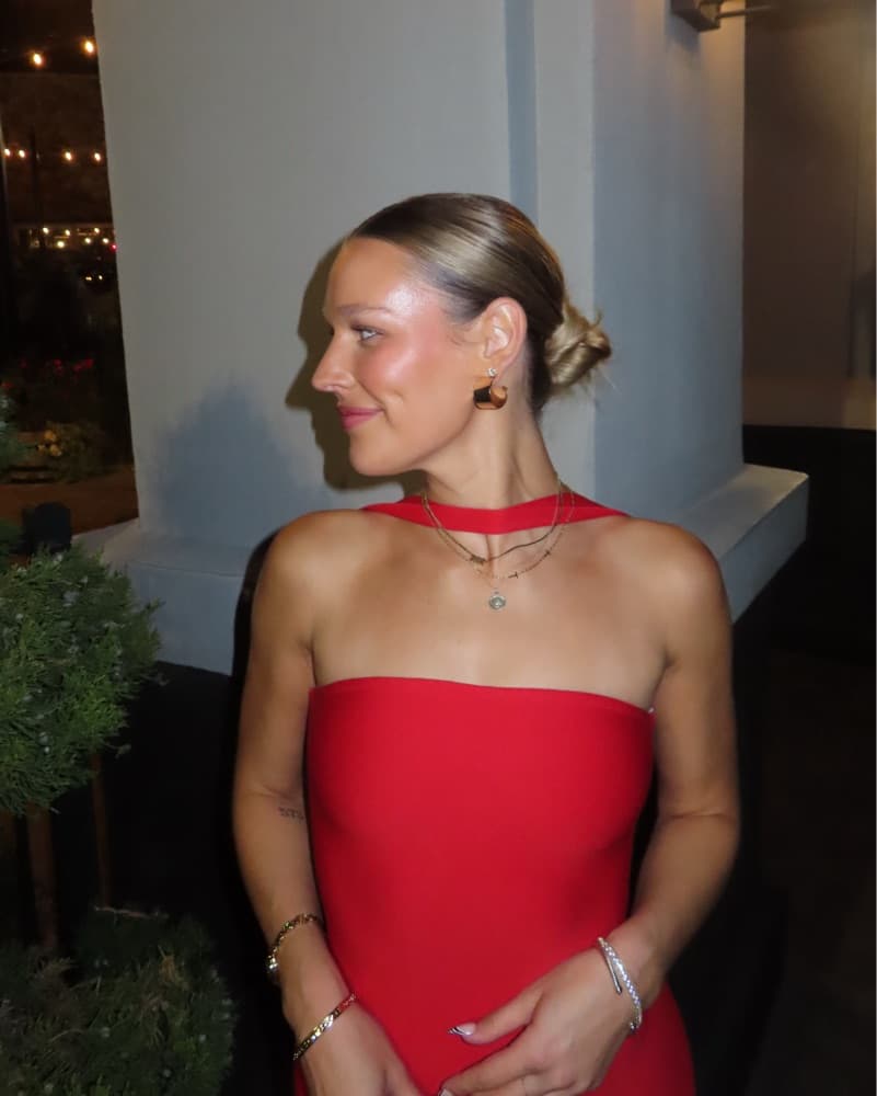 Bella Barnett Red Dress - Image 3
