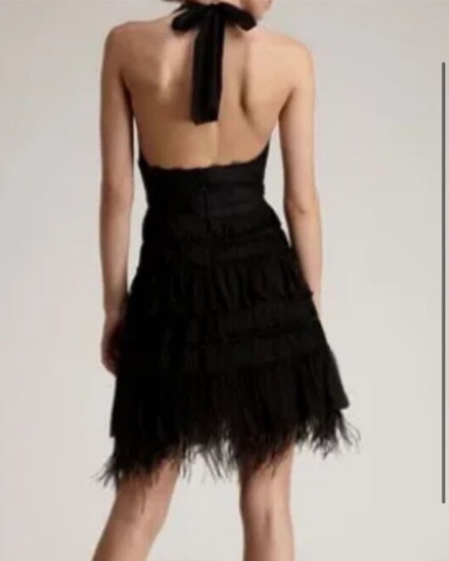 halter Black Dress - Image 1