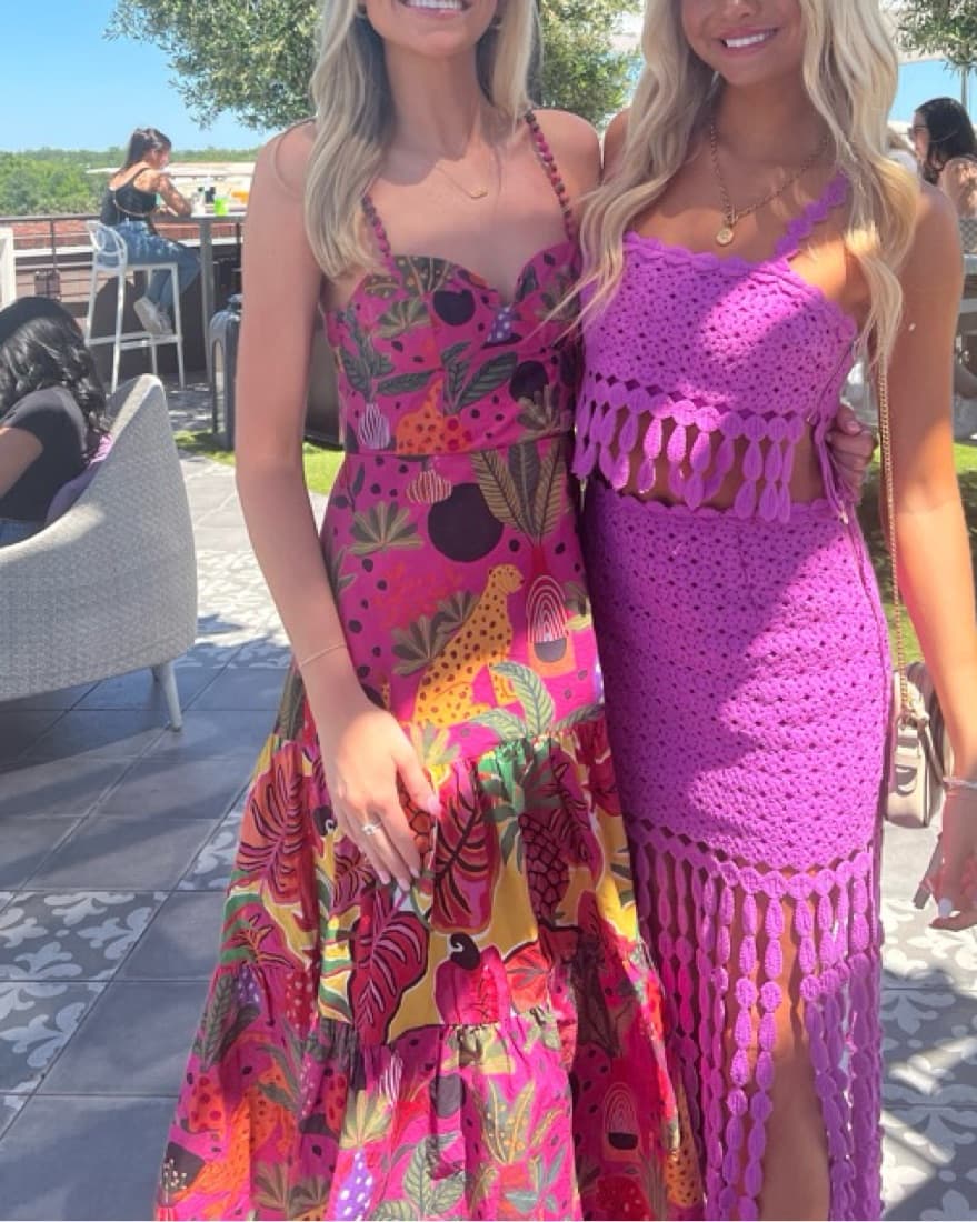 Farm Rio - Pop Leapords Print Midi Dress - Image 4