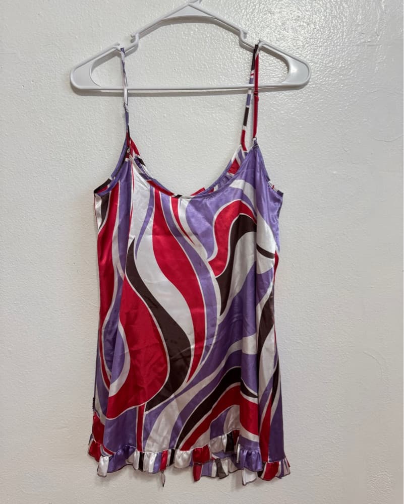PUCCI Inspired Baby Doll Mini Dress - Image 2