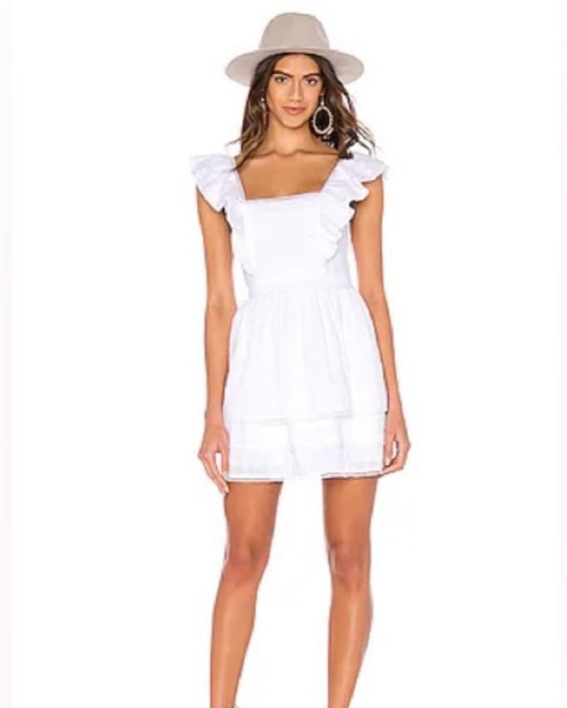 Majorelle white Bungalow dress - Image 3