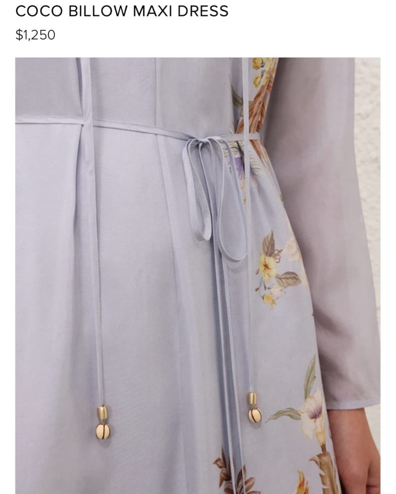 Zimmermann 2025 Coco Billow Maxi Dress - Image 5